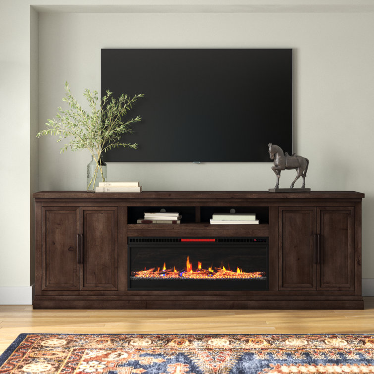 Lark Manor Alexionna 97" Fully Assembled TV Stand with Electric